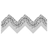 zig zag feather line 001 xsmall